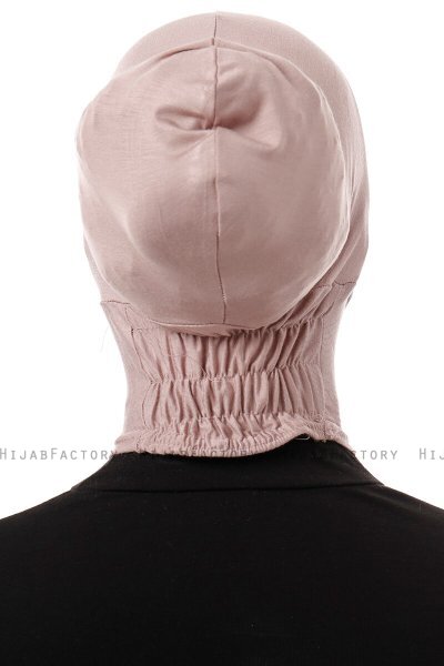 Elnara - Stone Grey Plain Hijab Underscarf