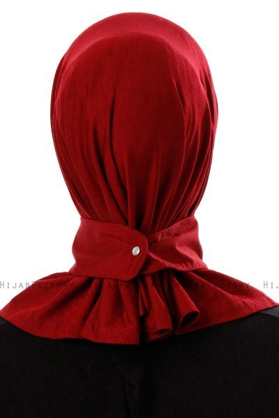 Ceren - Bordeaux Practical Viskos Hijab