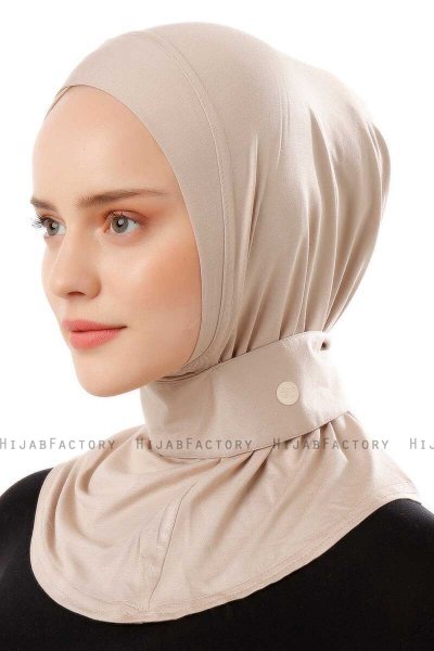 Ceren - Light Taupe Practical Viskos Hijab