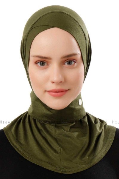 Ceren - Khaki Practical Viskos Hijab