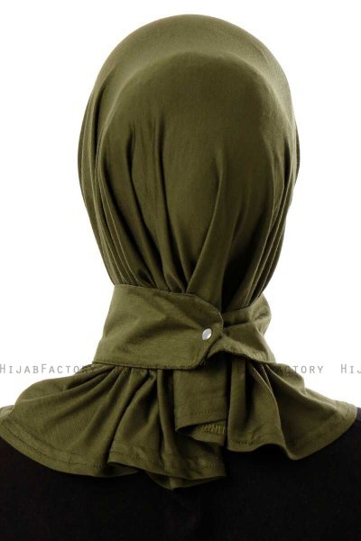 Ceren - Khaki Practical Viskos Hijab