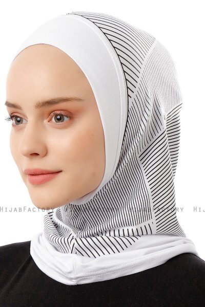 Wind Plain - White One-Piece Al Amira Hijab