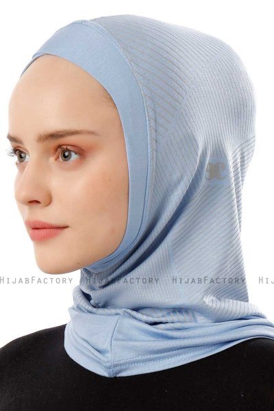 Wind Cross - Light Blue One-Piece Al Amira Hijab
