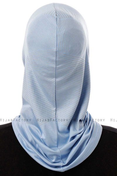 Wind Cross - Light Blue One-Piece Al Amira Hijab