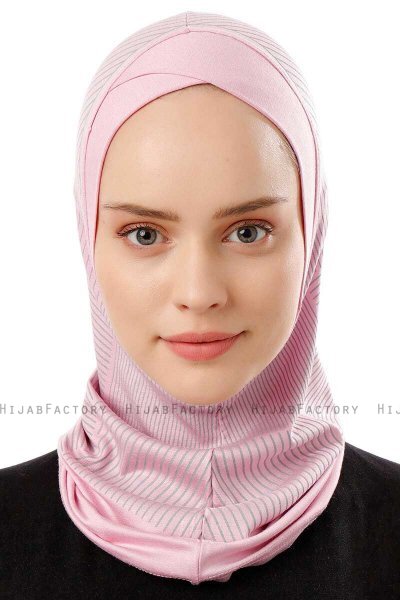 Wind Cross - Pink One-Piece Al Amira Hijab