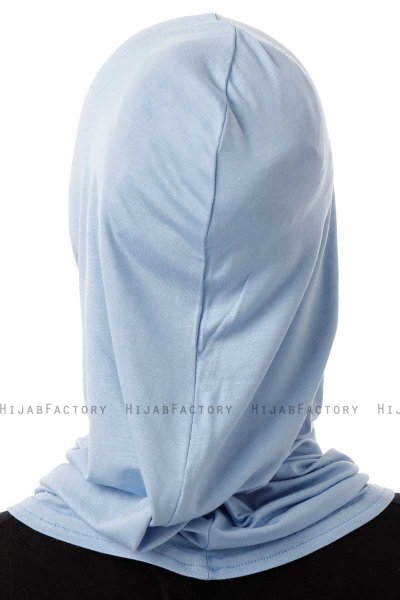 Logo Plain - Light Blue One-Piece Al Amira Hijab