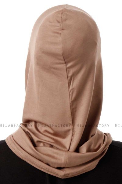 Logo Cross - Dark Taupe One-Piece Al Amira Hijab