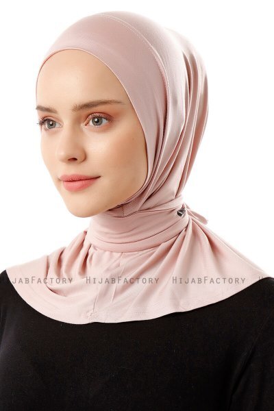 Sportif Plain - Dusty Pink Practical Viskos Hijab