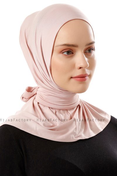 Sportif Plain - Dusty Pink Practical Viskos Hijab