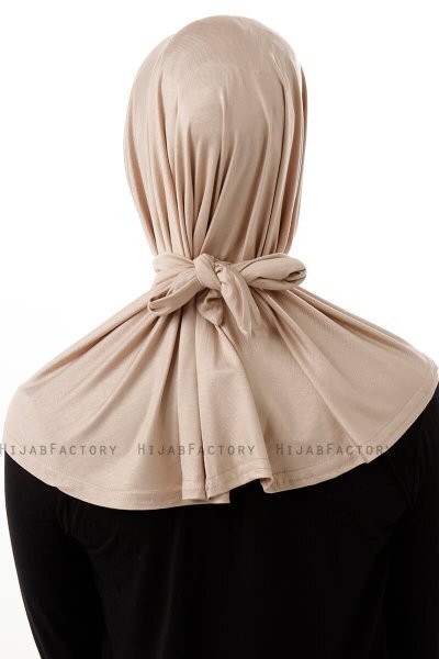 Sportif Cross - Light Taupe Practical Viskos Hijab