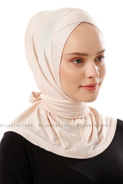 Sportif Cross - Beige Practical Viskos Hijab