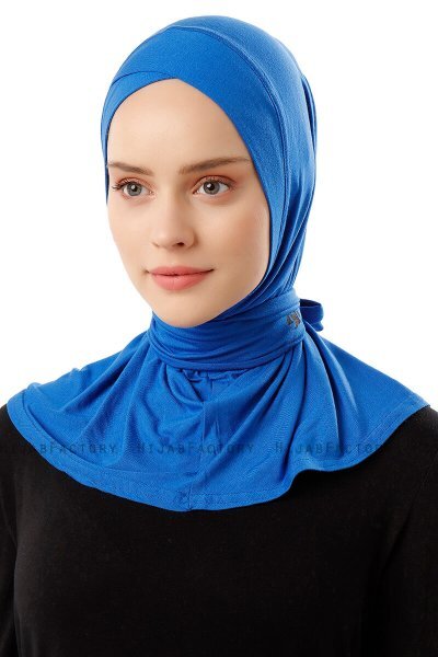 Sportif Cross - Blue Practical Viskos Hijab