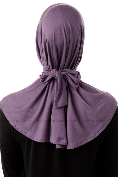 Sportif Cross - Dark Purple Practical Viskos Hijab
