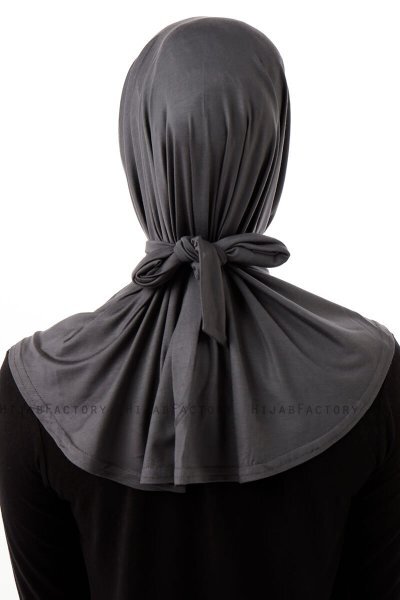 Sportif Cross - Dark Grey Practical Viskos Hijab