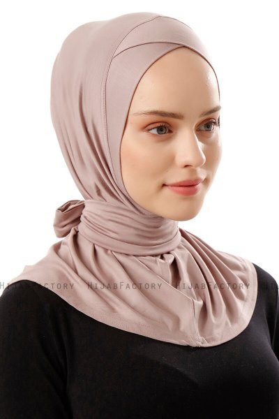 Sportif Cross - Stone Grey Practical Viskos Hijab