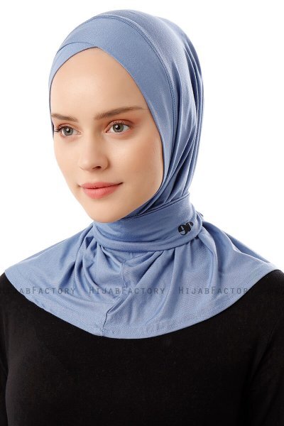 Sportif Cross - Indigo Practical Viskos Hijab