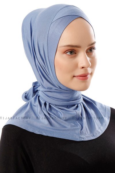 Sportif Cross - Indigo Practical Viskos Hijab