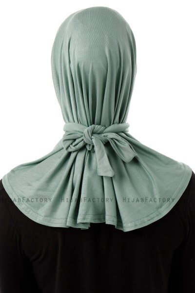 Sportif Cross - Green Practical Viskos Hijab