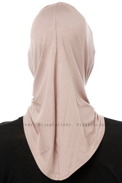 Isra Cross - Stone Grey One-Piece Viskos Hijab