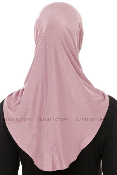 Hanfendy Plain Logo - Purple One-Piece Hijab
