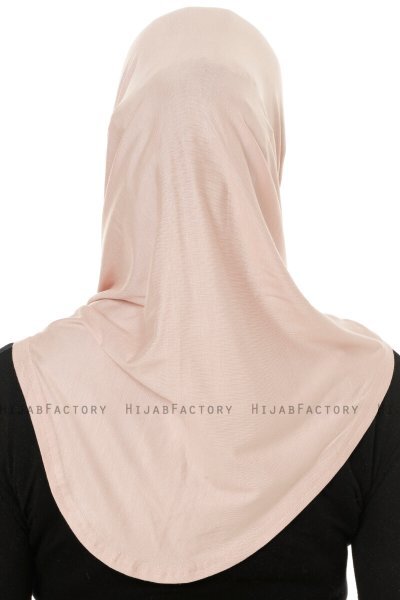 Hanfendy Cross Logo - Dusty Pink One-Piece Hijab