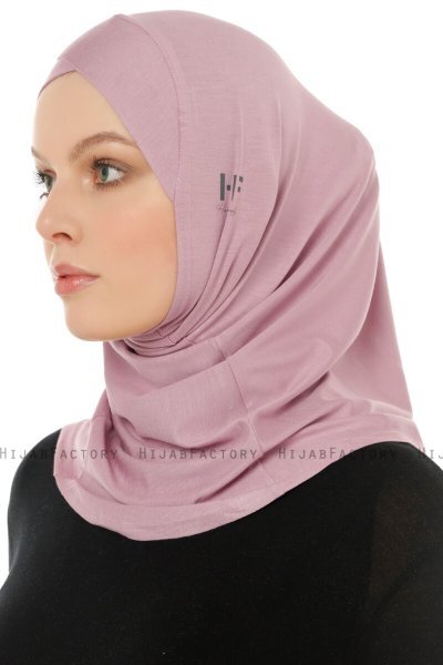 Hanfendy Cross Logo - Purple One-Piece Hijab
