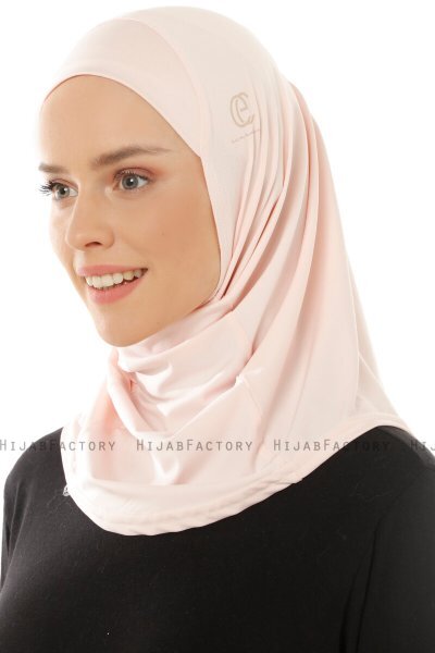 Micro Plain - Dusty Pink One-Piece Hijab