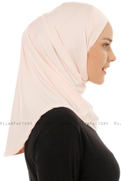 Micro Plain - Dusty Pink One-Piece Hijab