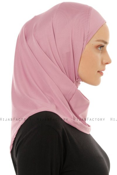 Micro Plain - Purple One-Piece Hijab