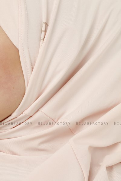 Micro Cross - Dusty Pink One-Piece Hijab