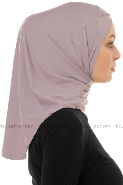 Micro Cross - Light Purple One-Piece Hijab