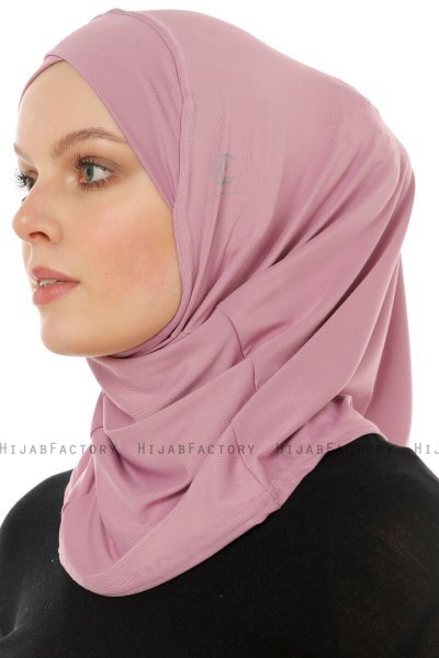 Micro Cross - Purple One-Piece Hijab