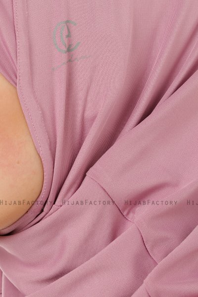 Micro Cross - Purple One-Piece Hijab