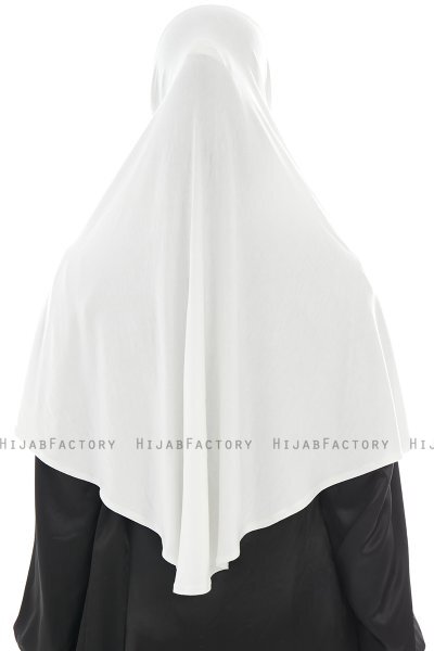 Ajda - Creme Zipper Hijab