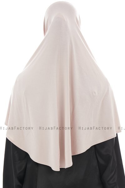 Ajda - Dusty Pink Zipper Hijab