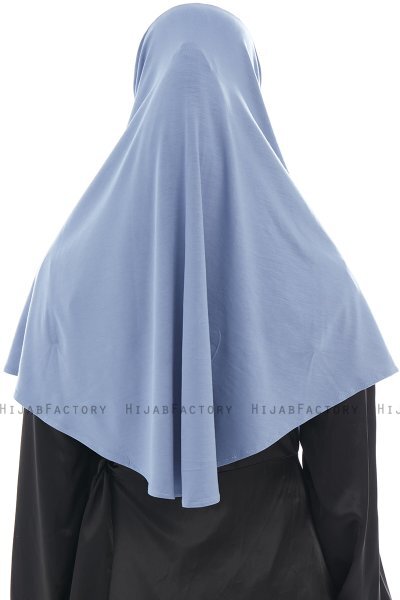 Ajda - Indigo Zipper Hijab