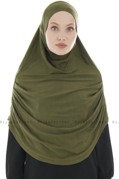 Roxelana - Khaki Long Al Amira Hijab