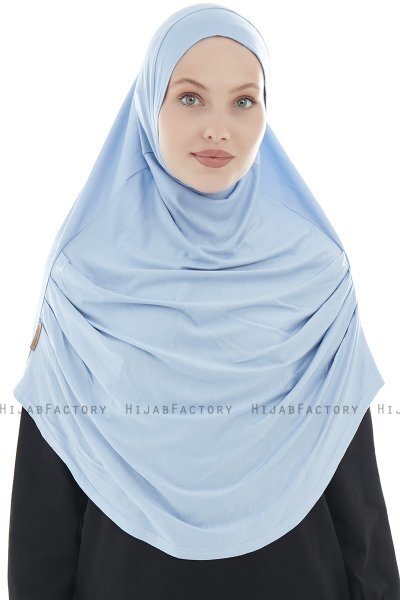 Roxelana - Light Blue Long Al Amira Hijab