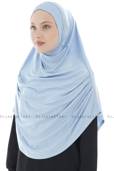 Roxelana - Light Blue Long Al Amira Hijab