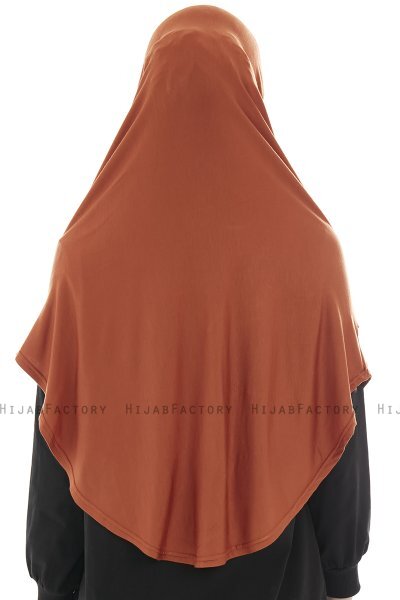 Roxelana - Brick Red Long Al Amira Hijab