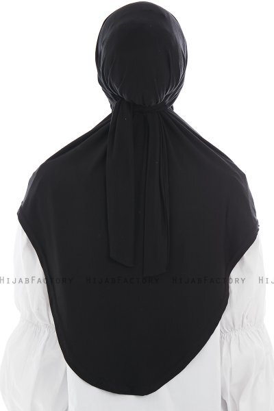 Sefa - Black One-Piece Al Amira Hijab