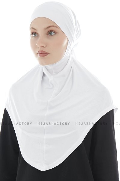 Sefa - White One-Piece Al Amira Hijab