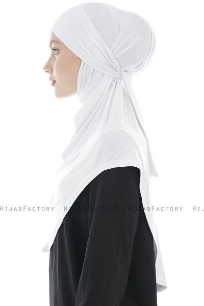 Sefa - White One-Piece Al Amira Hijab
