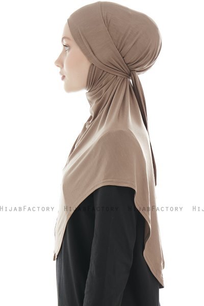 Sefa - Dark Taupe One-Piece Al Amira Hijab