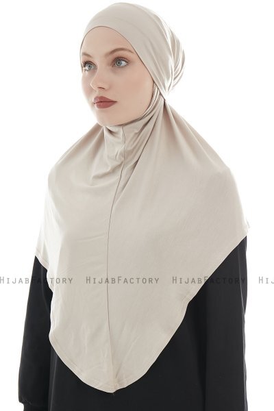 Sefa - Light Taupe One-Piece Al Amira Hijab