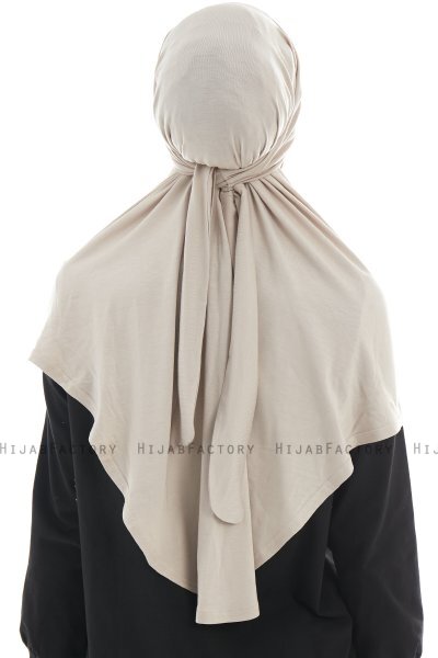 Sefa - Light Taupe One-Piece Al Amira Hijab