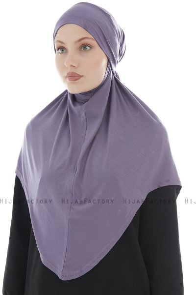 Sefa - Dark Purple One-Piece Al Amira Hijab
