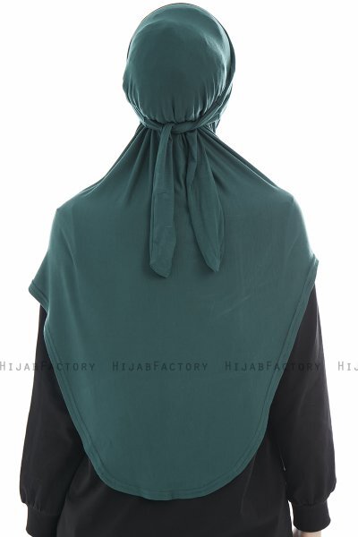 Sefa - Dark Green One-Piece Al Amira Hijab