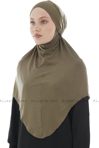 Sefa - Khaki One-Piece Al Amira Hijab