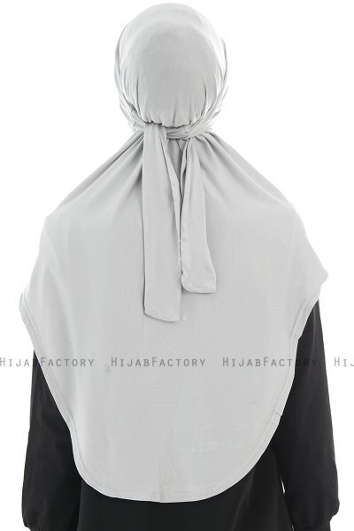 Sefa - Light Grey One-Piece Al Amira Hijab